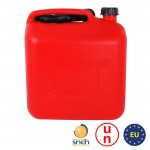 Μπετόνι - Δοχείο Καυσίμων Πλαστικό Κόκκινο 20 Lt Deura