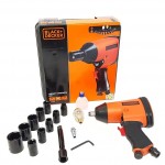 Μπουλονόκλειδο Αέρος Black & Decker 1/2" Μέγιστη Ροπή 31kgm 160158XBND