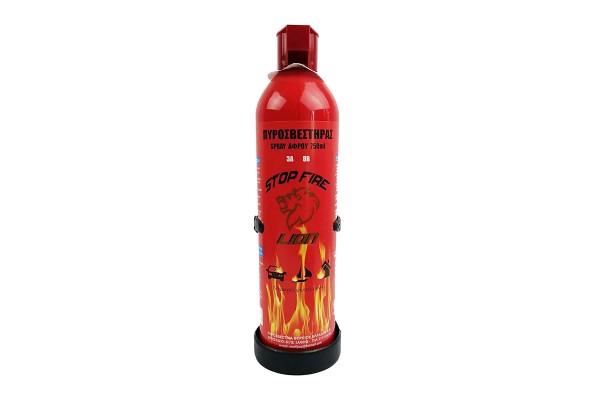 Πυροσβεστήρας Αφρού 750ml Με Πλαστική Βάση