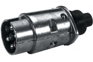 Φις Αρσενικο Μεταλλικο Για Τρειλερ  7 Επαφων 12v Carpoint (0429505)