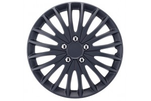 Διεθνη Τασια Τροχων 15" Μαυρο (4τμχ)