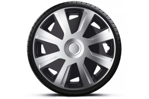 Σετ Διεθνη Τασια Τροχων 15'' Mistral Van SILVER-BLACK (4ΤΕΜ)