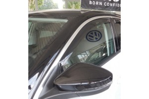 Farad Σετ Ανεμοθραύστες για Volkswagen T-Roc 2017 5D 2τμχ