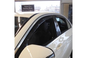 Σετ 4 Ανεμοθραυστες Mercedes W213 2016-> 4πορτο (ΕΜΠΡΟΣ-ΠΙΣΩ)