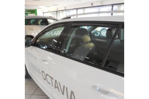 Σετ 4 Ανεμοθραυστες Skoda Octavia Estate 2013-2020 5πορτο (ΕΜΠΡΟΣ-ΠΙΣΩ)