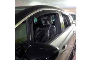 Σετ 4 Ανεμοθραυστες Opel Crossland X 2017-> 5πορτο (ΕΜΠΡΟΣ-ΠΙΣΩ)