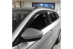 Σετ 4 Ανεμοθραυστες Skoda Karoq 2018-> 5πορτο (ΕΜΠΡΟΣ-ΠΙΣΩ)