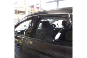 Σετ 4 Ανεμοθραυστες Opel Grandland X 2017-> 5πορτο (ΕΜΠΡΟΣ-ΠΙΣΩ)