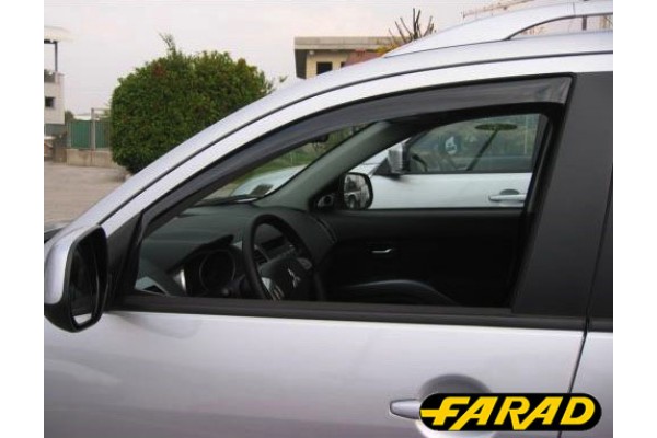 Farad Σετ Ανεμοθραύστες Μπροστινοί για Opel Meriva 2002-2010 2τμχ