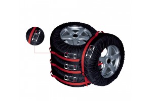 Carman Καλύμματα Θήκες Τροχών 4τμχ