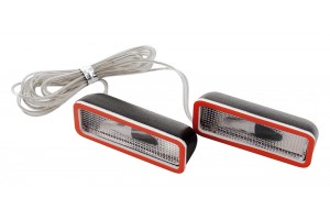 Carman Φώτα Πινακίδας Universal Μπλε/Μωβ 1τμχ