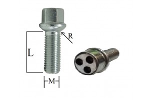 Μπουλονια Τροχων Ασφαλειας