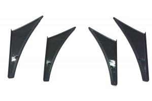 Carman Αεροτομές Προφυλακτήρα 4τμχ Universal