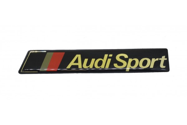 Αυτοκόλλητο Σήμα Αυτοκινήτου Audisport 12 x 2cm