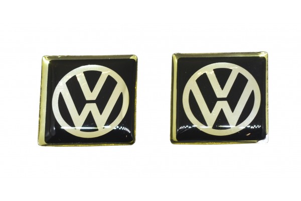 Αυτοκόλλητα Σήματα Αυτοκινήτου VW 3 x 3cm 2τμχ