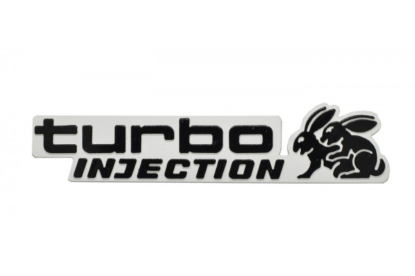 Αυτοκόλλητο Σήμα Αυτοκινήτου Turbo Injection