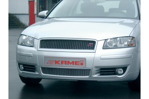Kamei Μασκάκι Κάτω για Audi A3 2003-2005 Titan Metal