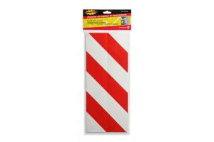 Σημανσης Αυτοκολλητο ΛΕΥΚΟ-ΚΟΚΚΙΝΟ 400x150x15mm