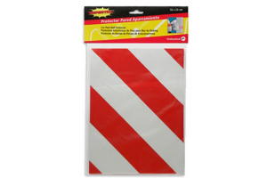 Σημανσης Αυτοκολλητο ΛΕΥΚΟ-ΚΟΚΚΙΝΟ 320x200x40mm