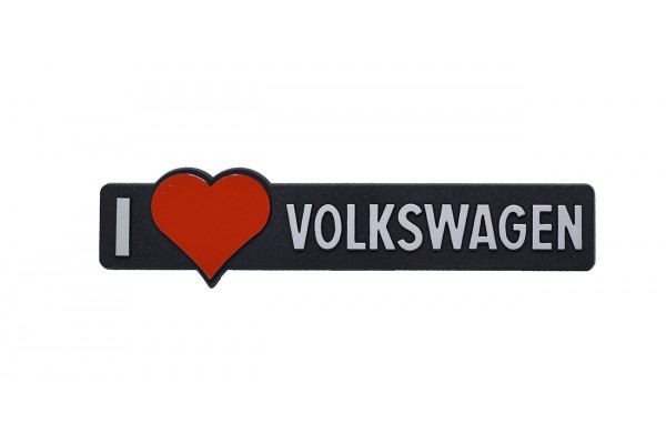 Σημα Aytοκολλητο I Love Volkswagen