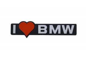 Σημα Aytοκολλητο I Love Bmw