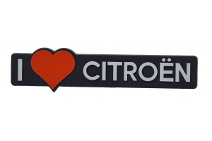 Σημα Aytοκολλητο I Love Citroen