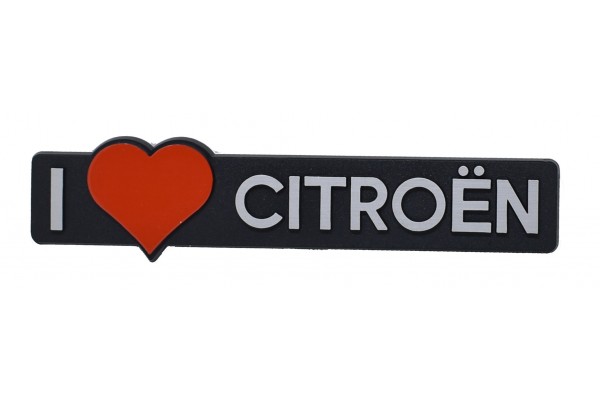 Σημα Aytοκολλητο I Love Citroen