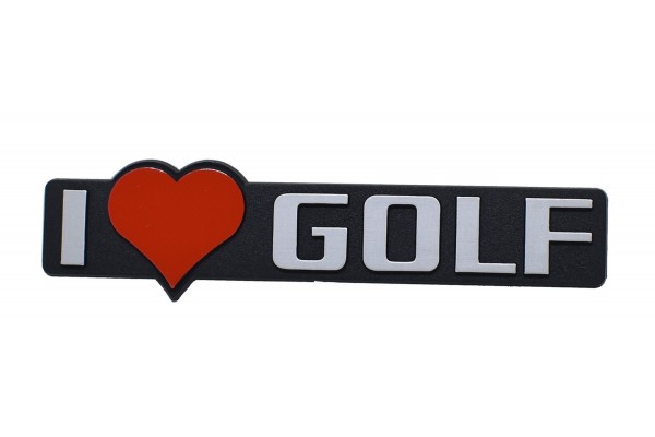 Σημα Aytοκολλητο I Love Golf