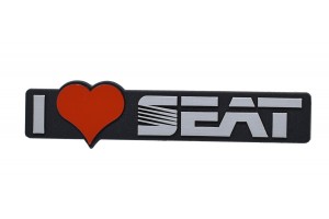 Σημα Αυτοκολλητο I Love Seat