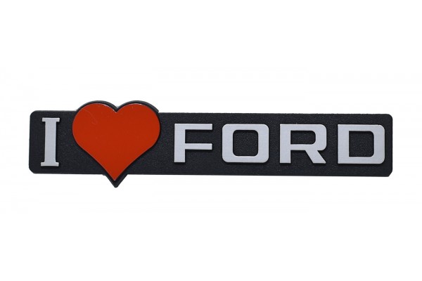 Σημα Αυτοκολλητο I Love Ford