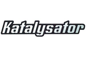 Σημα Αυτοκολλητο Katalysator Ασημι