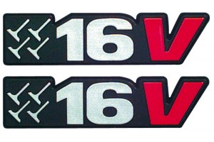 Richter Αυτοκόλλητα Σήματα Αυτοκινήτου 16V 2τμχ