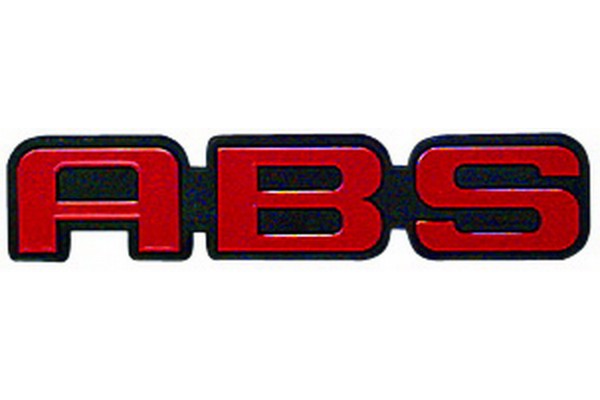 Richter Αυτοκόλλητο Σήμα Αυτοκινήτου ABS σε Κόκκινο Χρώμα
