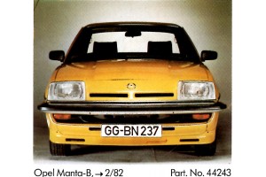 Kamei Spoiler Μπροστά για Opel Manta B 1982