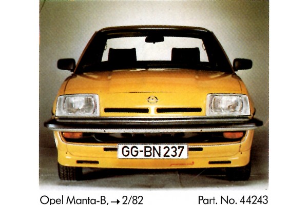 Kamei Spoiler Μπροστά για Opel Manta B 1982