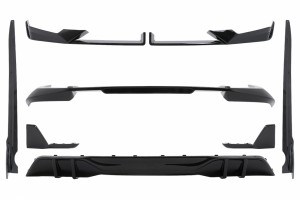 Κιτ Αμαξώματος Aero Κατάλληλο Για Bmw X5 G05 Lci M-Tech (2023-) Black Knight Design Piano Black
