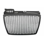 Μπροστινή Μάσκα Χωρίς Σήμα Κατάλληλη Για Audi A4 B7 (2004-2008) RS4 Design Matte Black Μπροστινή Μάσκα Χωρίς Σήμα Κατάλληλη Για Audi A4 B7 (2004-2008) RS4 Design Matte Black