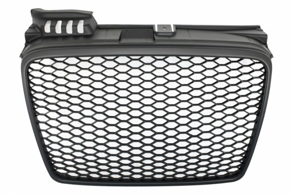 Μπροστινή Μάσκα Χωρίς Σήμα Κατάλληλη Για Audi A4 B7 (2004-2008) RS4 Design Matte Black Μπροστινή Μάσκα Χωρίς Σήμα Κατάλληλη Για Audi A4 B7 (2004-2008) RS4 Design Matte Black