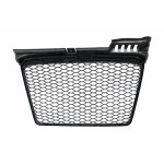 Μπροστινή Μάσκα Χωρίς Σήμα Κατάλληλη Για Audi A4 B7 (2004-2008) RS4 Design Matte Black Μπροστινή Μάσκα Χωρίς Σήμα Κατάλληλη Για Audi A4 B7 (2004-2008) RS4 Design Matte Black