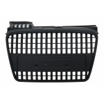 Μπροστινή Μάσκα Χωρίς Σήμα Κατάλληλη Για Audi A4 B7 (2004-2008) Μαύρη