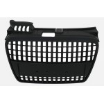 Μπροστινή Μάσκα Χωρίς Σήμα Κατάλληλη Για Audi A4 B7 (2004-2008) Μαύρη