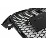 Μπροστινή Μάσκα Χωρίς Σήμα Κατάλληλη Για Audi A4 B8 Facelift (2012-2015) Rs Design Honeycomb Piano Black Με Καλύμματα Pdc Μπροστινή Μάσκα Χωρίς Σήμα Κατάλληλη Για Audi A4 B8 Facelift (2012-2015) Rs Design Honeycomb Piano Black Με Καλύμματα Pdc