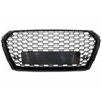 Μπροστινή Μάσκα Χωρίς Σήμα Κατάλληλη Για Audi A4 B9 8W (2016-2018) Sedan Avant Rs Design Piano Black Μπροστινή Μάσκα Χωρίς Σήμα Κατάλληλη Για Audi A4 B9 8W (2016-2018) Sedan Avant Rs Design Piano Black