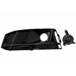 Κάτω Μάσκα Προφυλακτήρα Acc Καλύμματα Πλαϊνών Γρίλιων Κατάλληλα Για Audi A4 B9 S-Line Sedan Avant (2016-2018) RS4 Design Black Edition