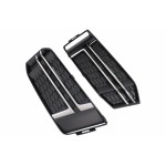 Καλύμματα Κάτω Μάσκας Προφυλακτήρα Για Πλευρικές Γρίλιες Κατάλληλα Για Audi A4 B9 Sedan Avant (2016-2018) S-Line Silver Edition