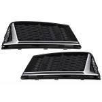 Καλύμματα Κάτω Μάσκας Προφυλακτήρα Για Πλευρικές Γρίλιες Κατάλληλα Για Audi A4 B9 Sedan Avant (2016-2018) RS4 Design