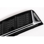 Καλύμματα Κάτω Μάσκας Προφυλακτήρα Για Πλευρικές Γρίλιες Κατάλληλα Για Audi A4 B9 Sedan Avant (2016-2018) RS4 Design