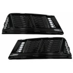 Καλύμματα Κάτω Μάσκας Προφυλακτήρα Για Πλευρικές Γρίλιες Κατάλληλα Για Audi A4 B9 Sedan Avant (2016-2018) RS4 Design Black Edition