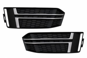 Καλύμματα Κάτω Μάσκας Προφυλακτήρα Για Πλευρικές Γρίλιες Κατάλληλα Για Audi A4 B9 Sedan Avant (2016-2018) S-Line