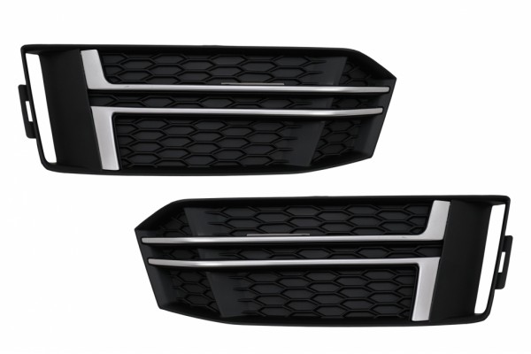 Καλύμματα Κάτω Μάσκας Προφυλακτήρα Για Πλευρικές Γρίλιες Κατάλληλα Για Audi A4 B9 Sedan Avant (2016-2018) S-Line